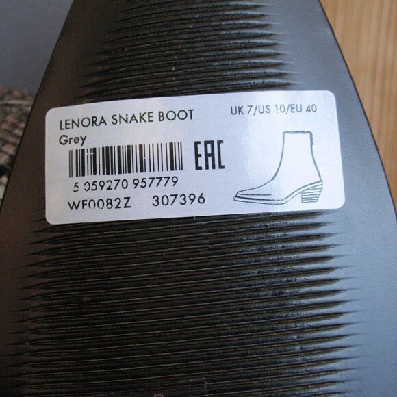 All Saints Lenora  womens Leather Boots Booties 9 9.5 - Picture 10 of 11